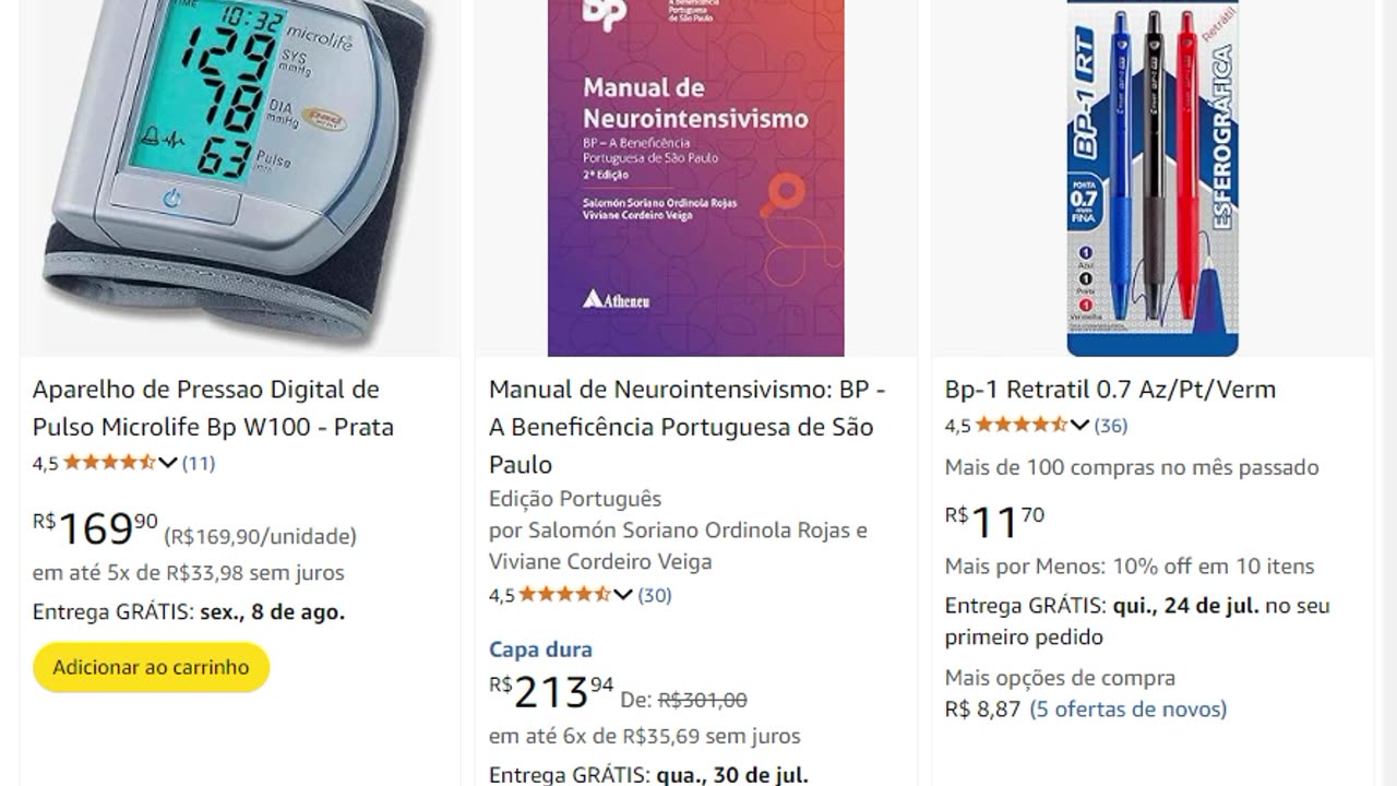 Aparelho de Pressao Digital de Pulso Microlife Bp W100 - Prata