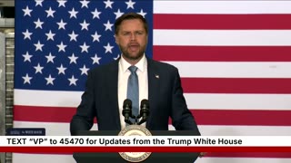 Vice President JD Vance Delivers Remarks at ALTA Refrigeration Inc