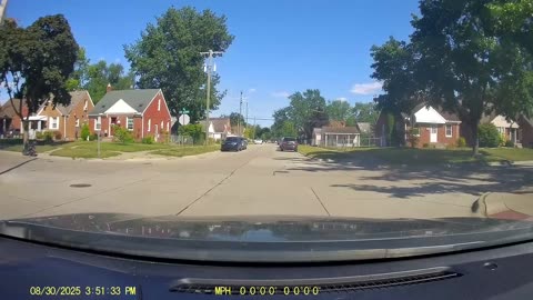 Roundtrip Drive From Levagood Area, Dearborn: To McDonald's, Telegraph/Hass, Dbn Hgts, MI, 8/30/25