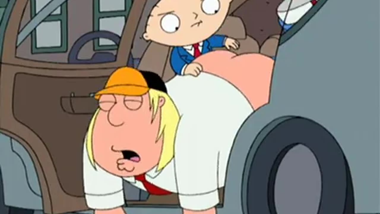 Stewie Spanks Chris from Family guy 401