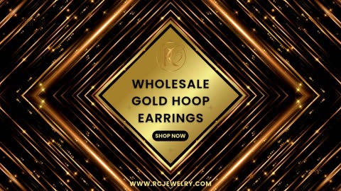 Trendy Wholesale Gold Hoop Earrings - www.rcjewelry.com