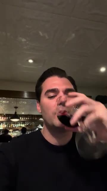 Having A Good Glass Of Wine In Bogota