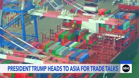 Trump visits Asia for high-stakes trade talks