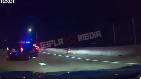 Wrong-Way Truck Meets a Heroic Highway Block 🎥