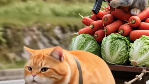 🐱 The Cat, The Rabbit & The Lion King – Full Cartoon Story with a Big Twist! 🦁🐇