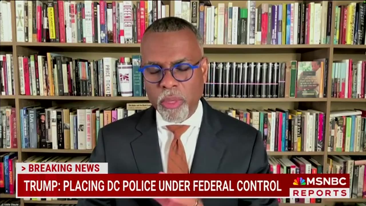 It Took MSNBC Contributor Mere Minutes To Blow Gasket After Trump Announced DC Crackdown