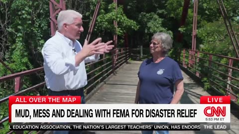 Mayor Of NC Town Hit By Hurricane Helene Says Things 'Getting Done Faster' Under Trump Than Biden