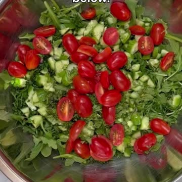 Healthy Mediterranean Salad Recipe - Quick, Fresh & Delicious!
