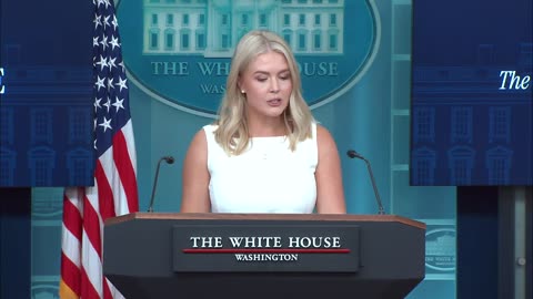Press Secretary Karoline Leavitt Briefs Members of the Media, Aug. 19, 2025
