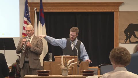 Sunday School. Pastor Troyer; Prepared to Suffer