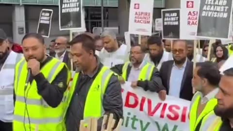 Bangladeshi Muslims don't want British patriots to rally in London.