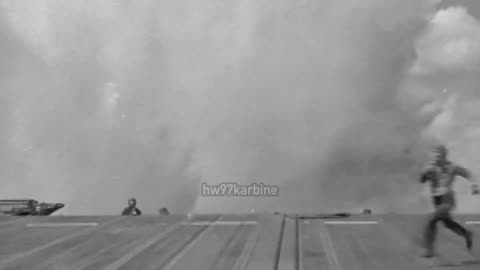 ✈️💣 Pacific War | Japanese D4Y Suisei Near Miss on USS Yorktown 1945 | RCF