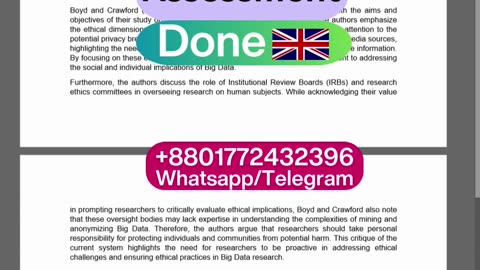 Student Work(Critical Review)|MKM13 Big Data & Digital Society Literature Review|University of Essex
