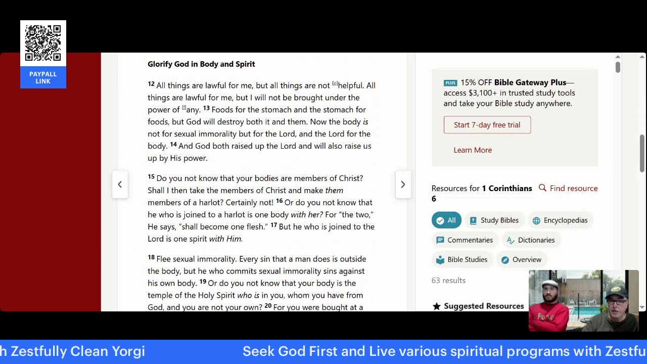 Seek God first and live