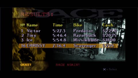 More Road Rash 3D in the AM Hours!