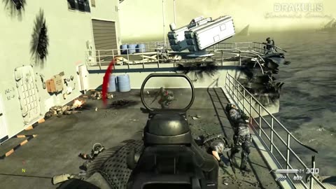 Assault on U.S.S. Liberator - Call of Duty Ghosts - Part 15 - 4K