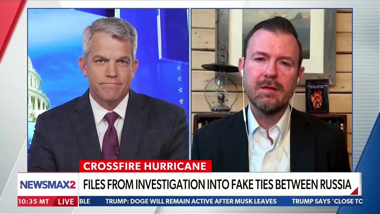 Davidson: Crossfire Hurricane Files Confirm The Trump-Russia Probe Was Politically Motivated