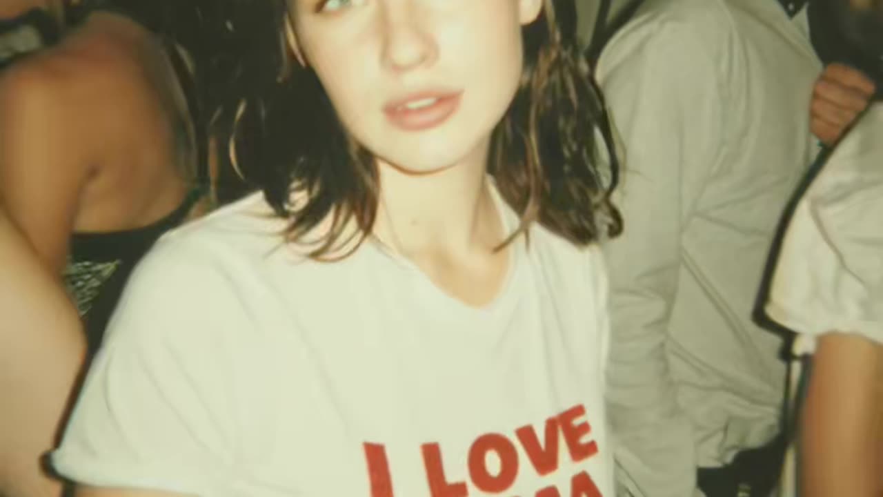 90s photo of a mode