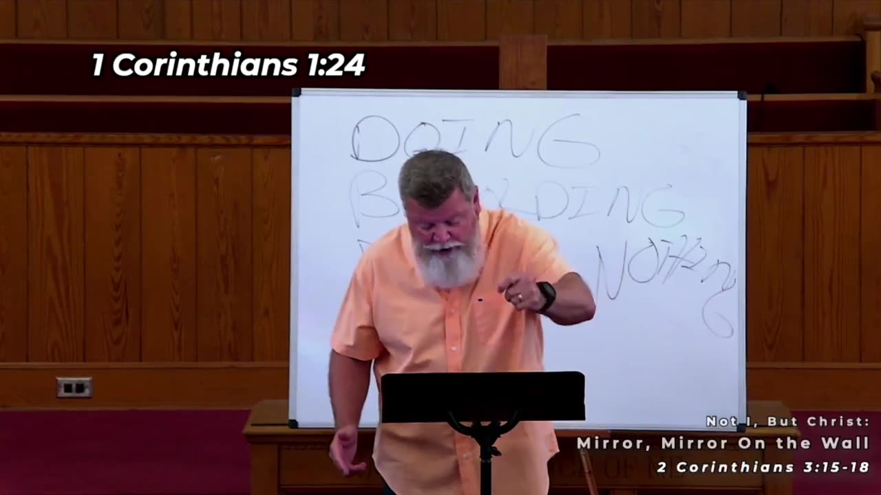 Not I, But Christ: Mirror, Mirror On the Wall - 2 Corinthians 3:15-18