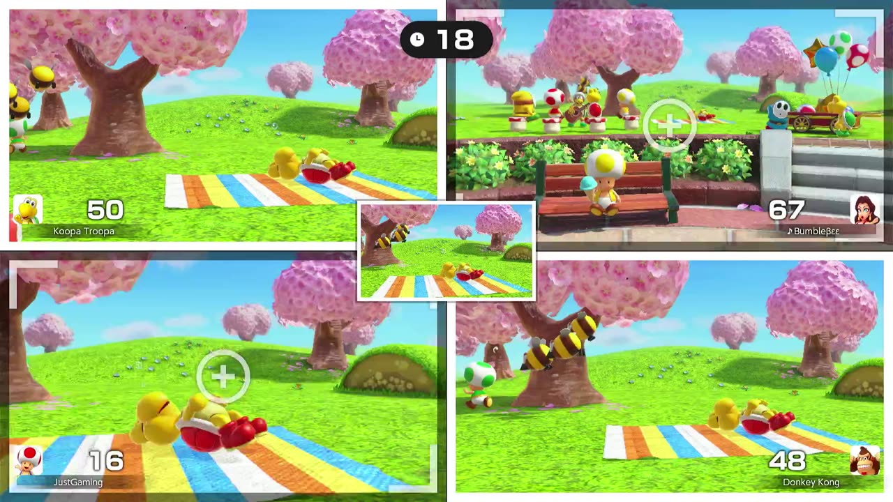 Mario party with viewers