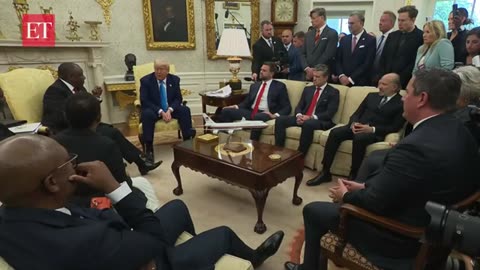 "Get Out Of Here": Trump Slams Reporter Over Qatari Jet Question