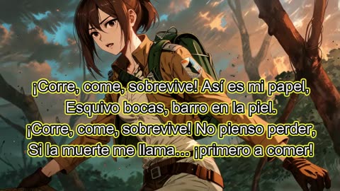 La Chica Patata - Sasha Blouse: Canción Original Karaoke I ATTACK ON TITAN