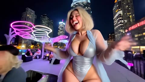 🏦 WOMAN from New York - AI Women Walk tour (Music Video)