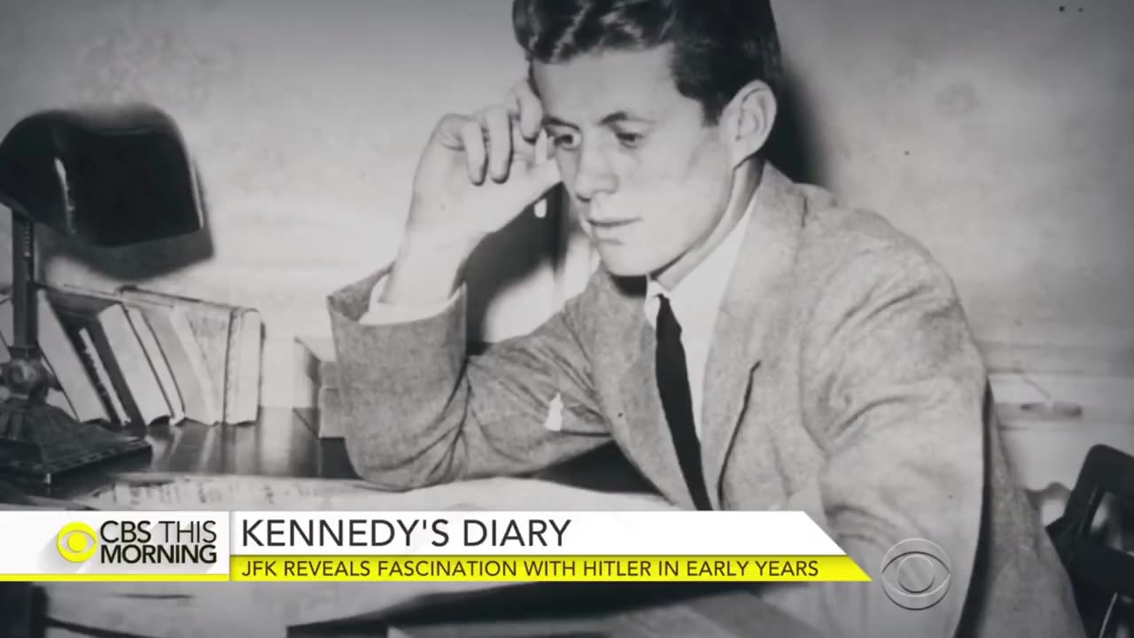 Young JFK's Diary Reveals His Fascination With Adolf Hitler | CBS