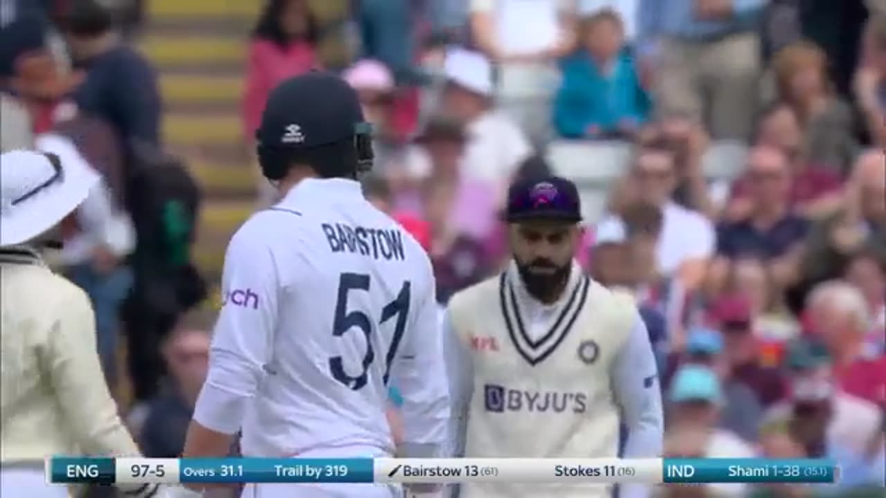 Virat Kohli Vs Jonny Bairstow