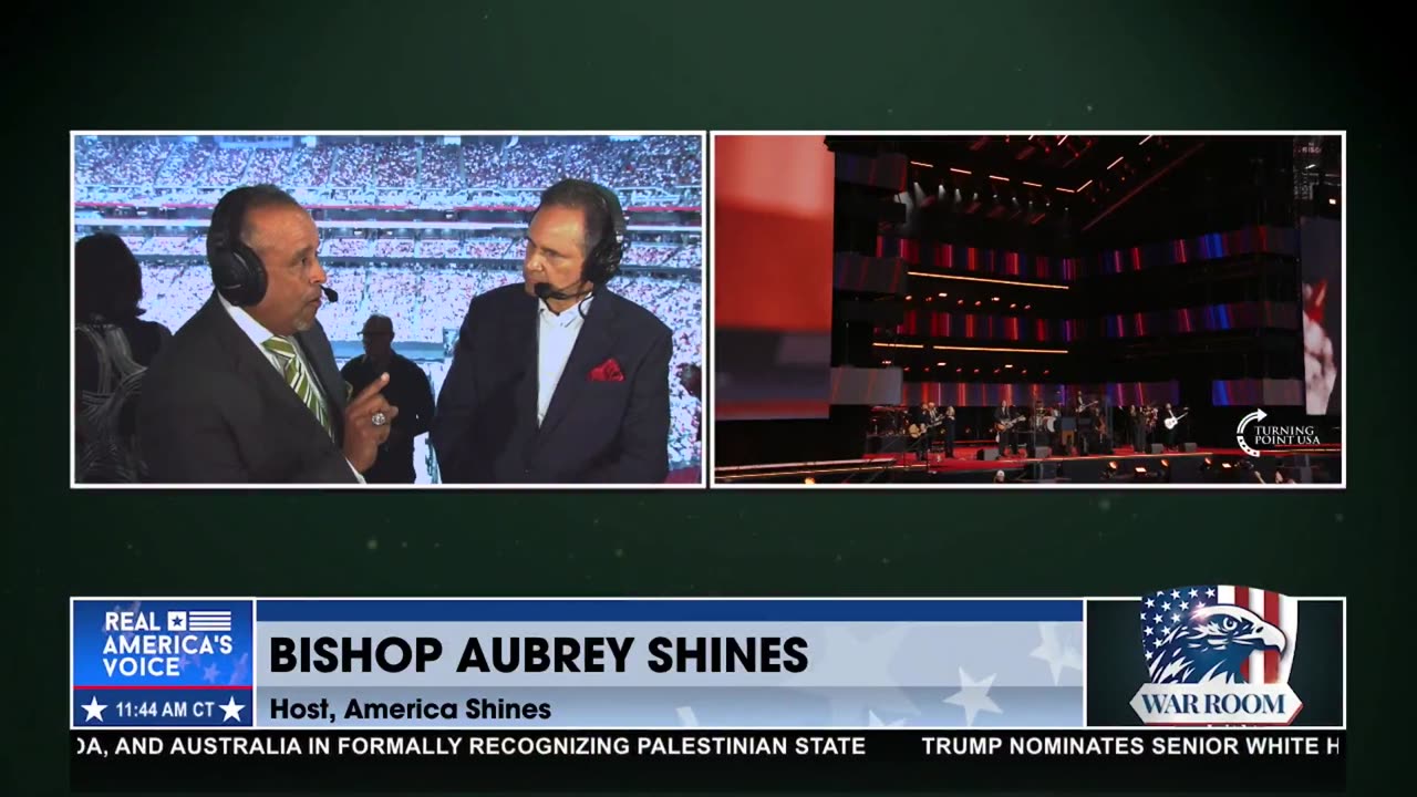 AUBREY SHINES ON CHARLIE KIRK