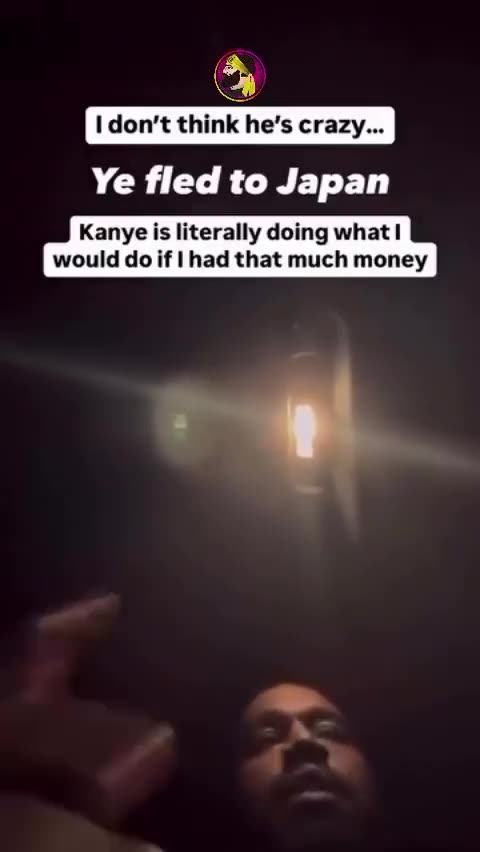 Kanye west fled to Japan 🤔