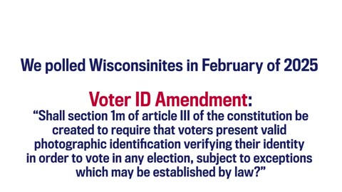 Voter ID Amendment Gains Massive Support From Wisconsin Voters