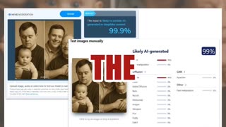 Fact Check: AI Photos Of Father Ben With Down Syndrome And Son Noah Are NOT Real -- Clickbait