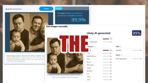 Fact Check: AI Photos Of Father Ben With Down Syndrome And Son Noah Are NOT Real -- Clickbait