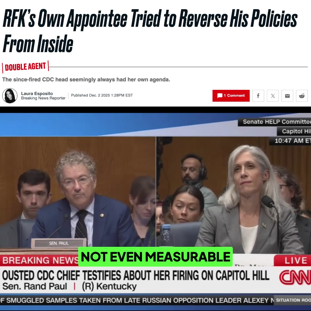 The Daily Beast quietly confirms a ‘conspiracy theory’ about why RFK Jr’s ex-CDC director was fired