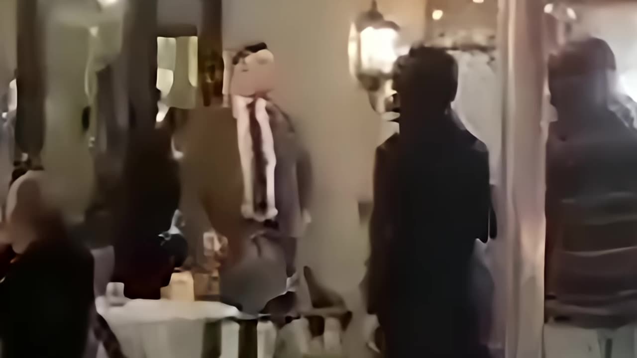 Rioter gets knocked out