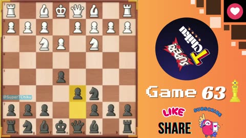 Watch The Full Video Of #chess #Game63 | Won By #checkmate #gameplay #chesswin
