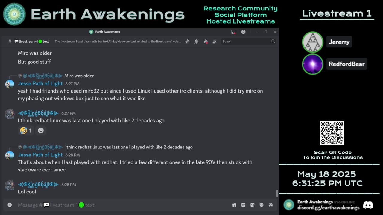 Earth Awakenings - Livestream 1 - #3177