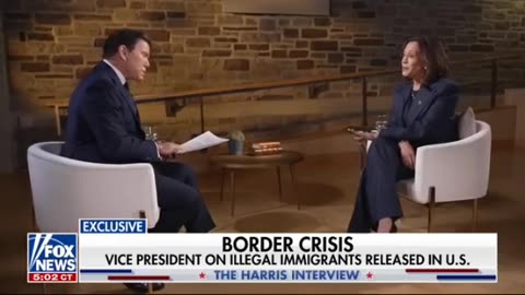 Vice President Kamala Harris was questioned about