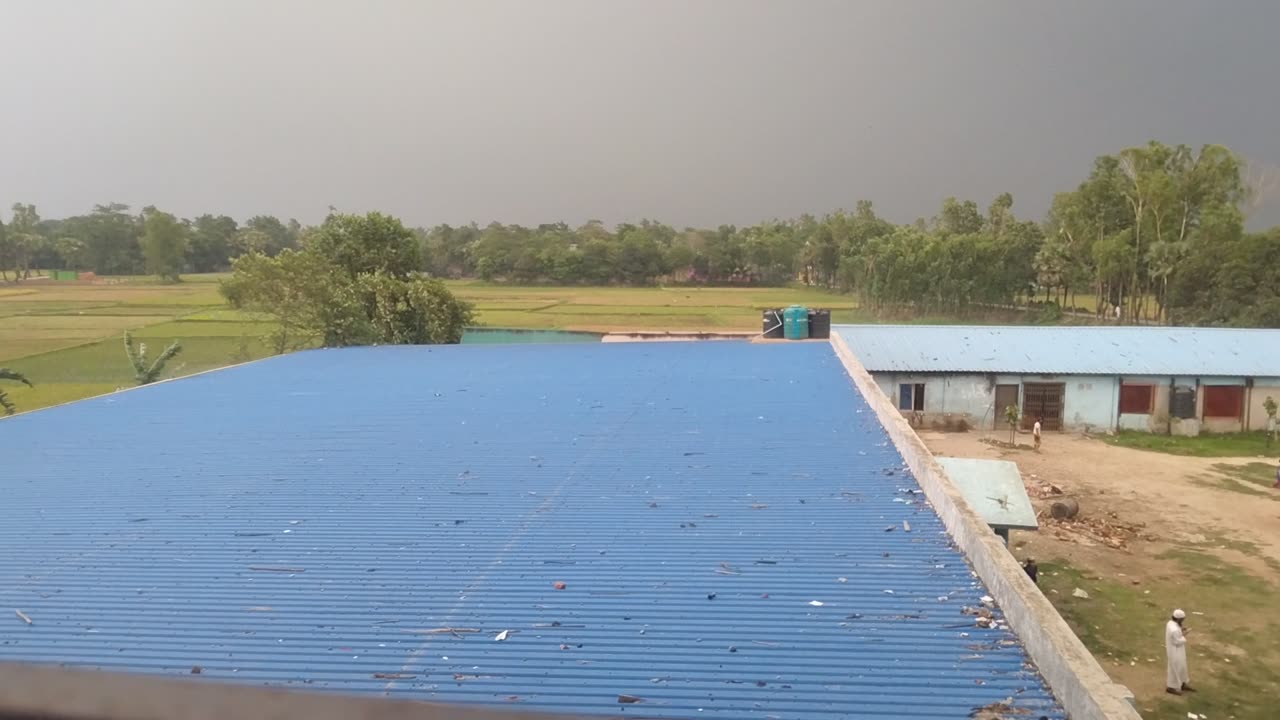 The beautiful cloudy sky