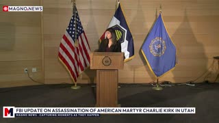 🚨 FBI Update on Assassination of American Martyr Charlie Kirk at Utah Valley University [LIVE]