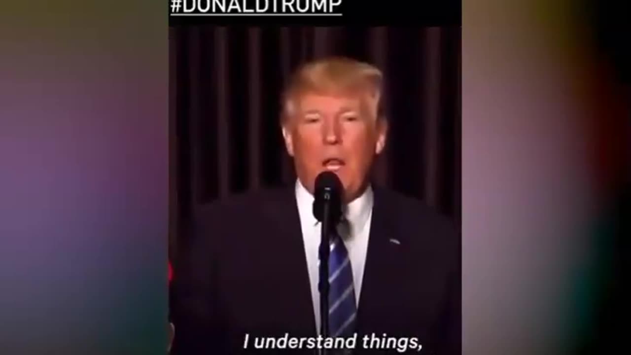 Faggot Zionist Trump is a know it all