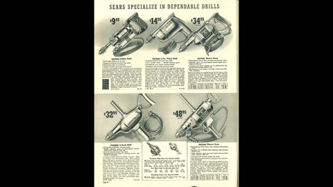 1940 1942 Sears Craftsman Tool Catalogs ASMR . #ASMR #VintageASMR #SearsCatalog
