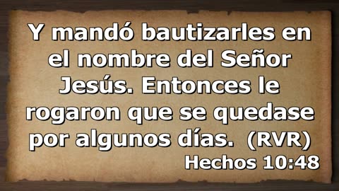 ¿Bautismo en el Nombre de Jesús o en el Nombre de la Trinidad? / Vlog Saetero contesta