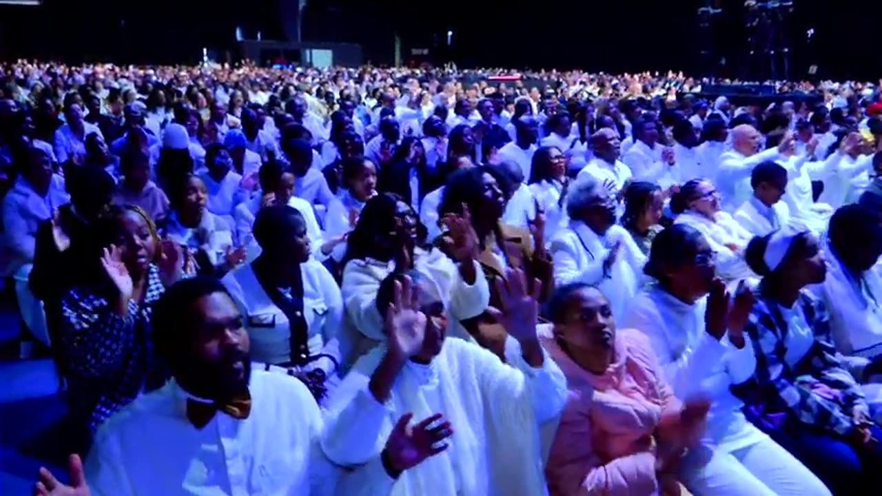 Anointing Sunday All White Service with The Bondservant Of Christ John 1st Service 03.08.2025