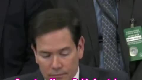 Independent activist Sumer was arrested after disrupting Marco Rubio’s Senate