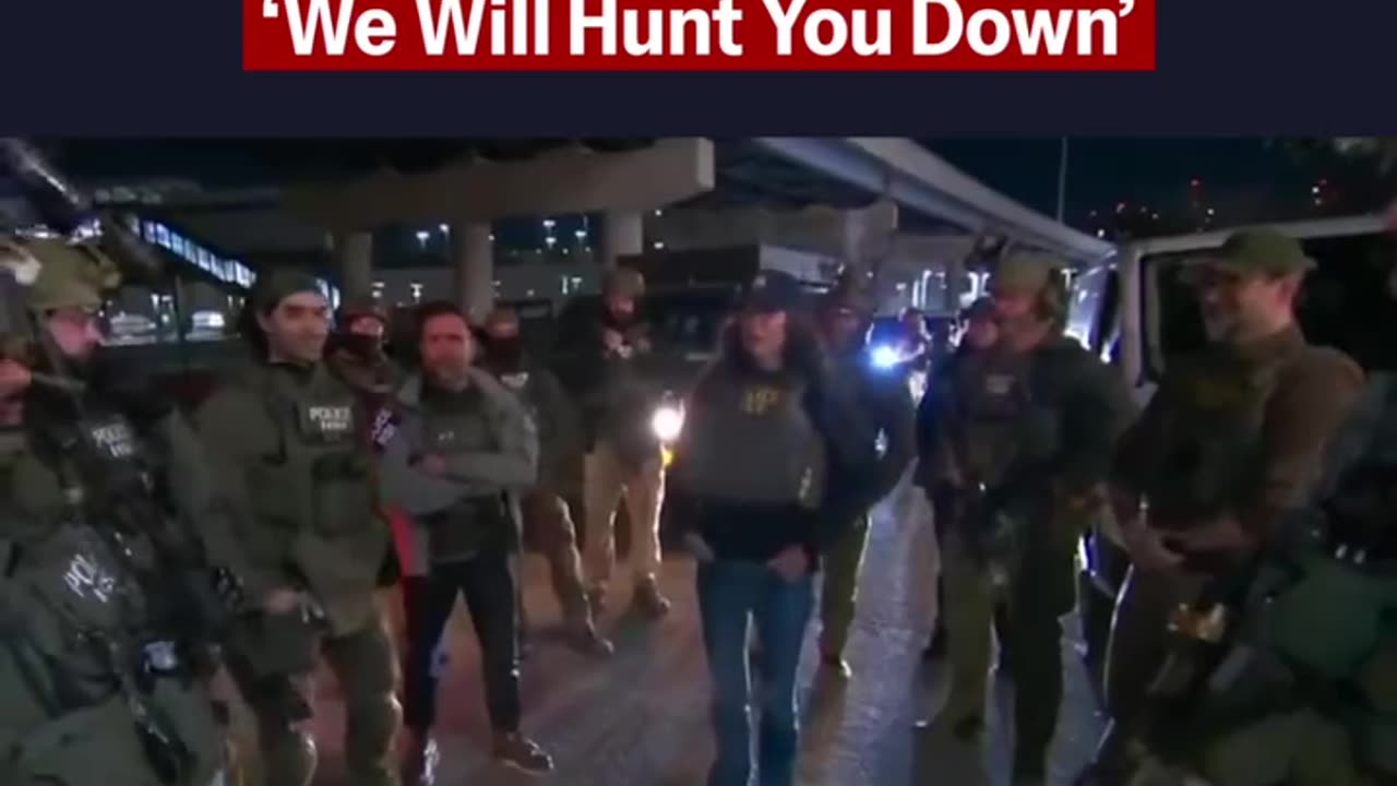 WE WILL HUNT YOU DOWN