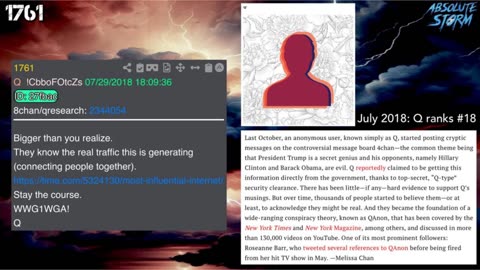 Absolute Storm: Ep. 36 - 6/4/25 - 10pm EST PresAutopen|BBB|Russia|QProof|HistoryOfQ