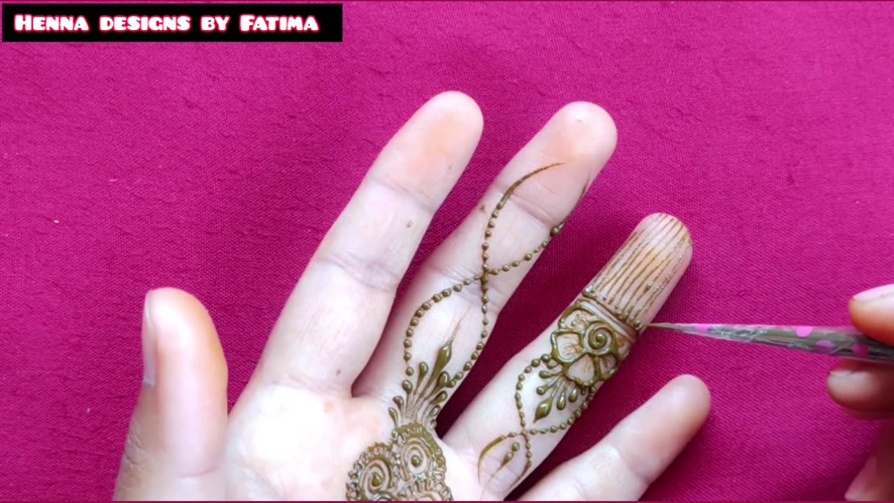 Lasted mehndi designs tutorial