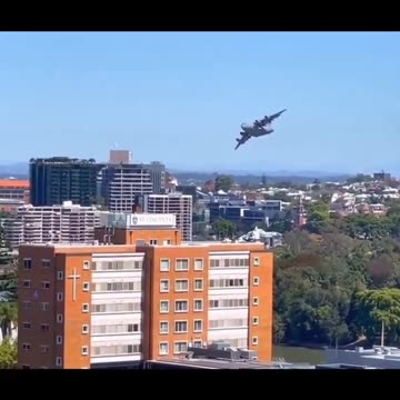 #Crazy #GlobeMaster C17 Low Pass Through Buildings #fighterJet #Pilot #Flying #Aviation #AeroArduino